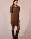 Robe courte P1548DN  MOLLY BRACKEN choco