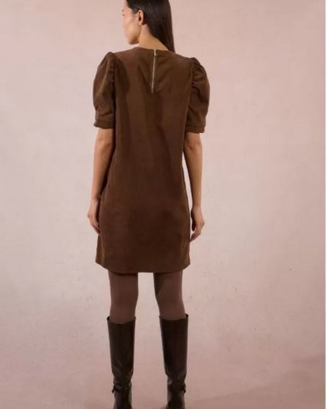 Robe courte P1548DN  MOLLY BRACKEN choco