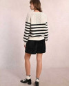 Pull LA1812DN MOLLY BRACKEN ecru/noir