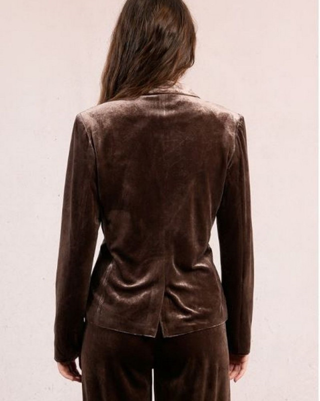 Veste Blazer T1147DH MOLLY BRACKEN Marron