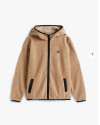 Sweat polaire DM0DM19224 Tjm reg badge teddy TOMMY HILFIGER coastal taupe