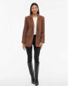 Veste blazer 14107717 visuede VILA downtown brown