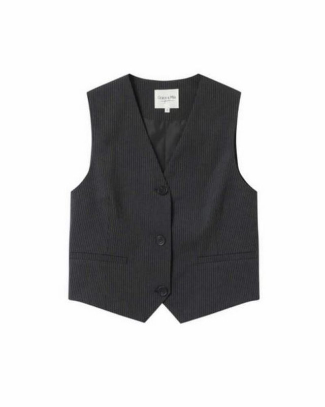 Gilet sans manche Sister GRACE ET MILA Gris
