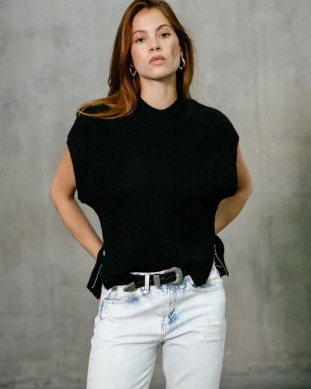 Pull sans manche Phancy FREEMANT T PORTER Noir