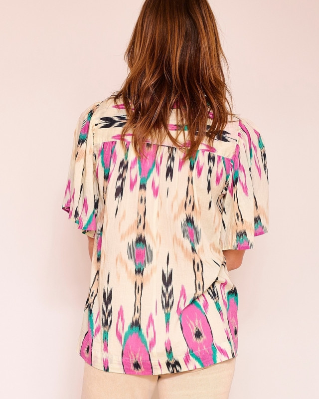 Blouse Happy MKT Studio Marron clair