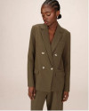 Veste blazer Sureau GRACE ET MILA vert foret