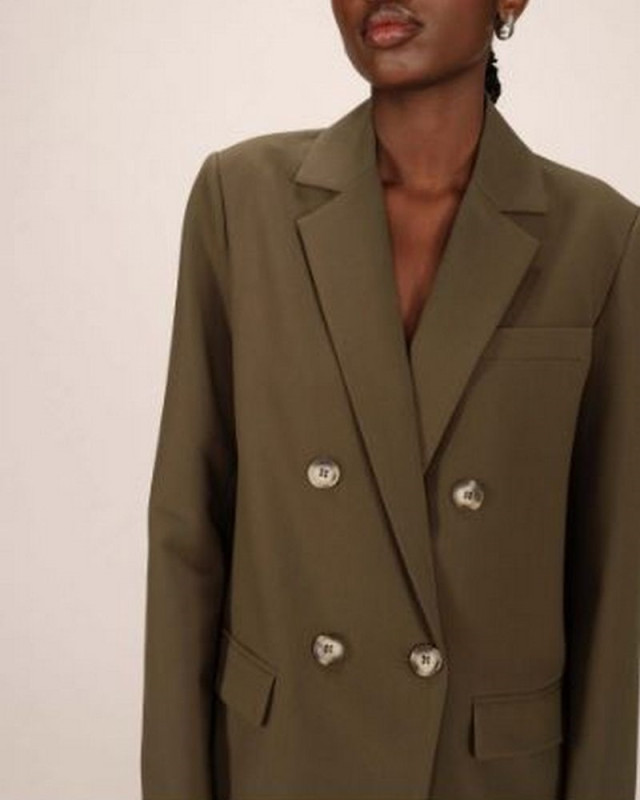 Veste blazer Sureau GRACE ET MILA vert foret