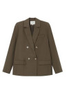 Veste blazer Sureau GRACE ET MILA vert foret