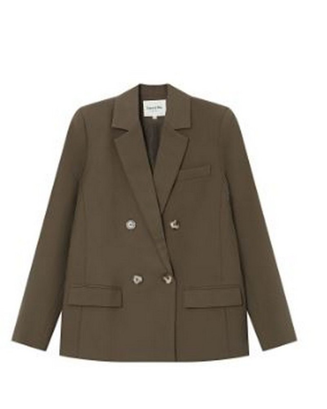 Veste blazer Sureau GRACE ET MILA vert foret