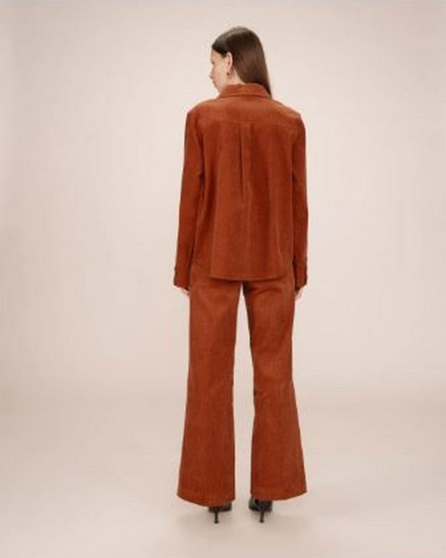 sur chemise special GRACE ET MILA brique