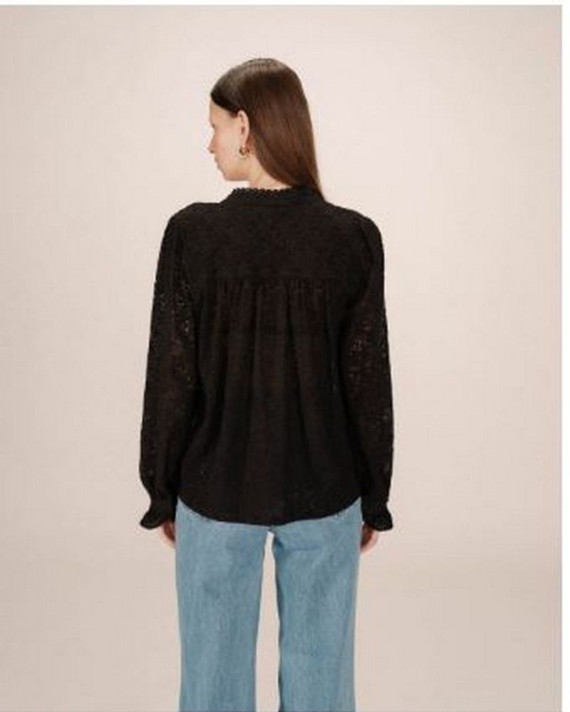 Chemisier Swing GRACE ET MILA Noir