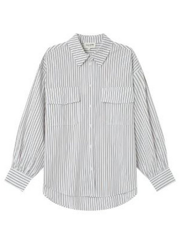 Chemise oversize Sorbet GRACE ET MILA taupe