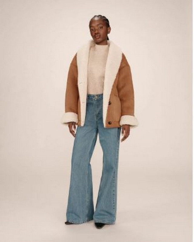 Manteau swan GRACE ET MILA Camel