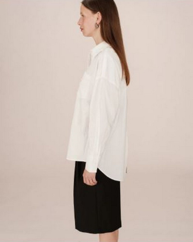 Chemise oversize Sira GRACE ET MILA ivoire