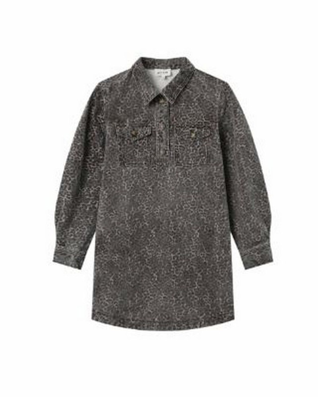 Robe imprimé Sally GRACE ET MILA Marron