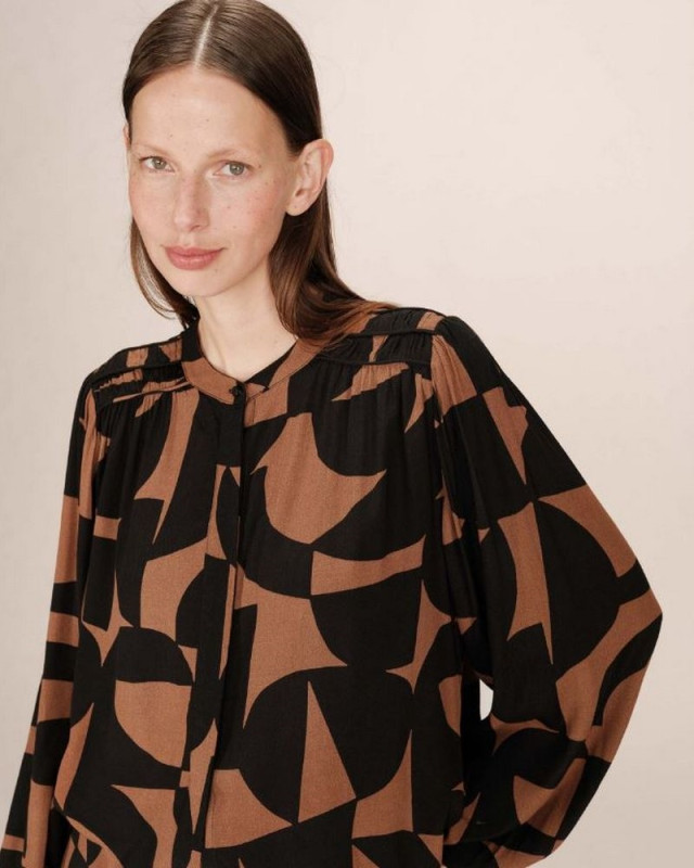 Blouse sorpresa GRACE ET MILA Chocolat