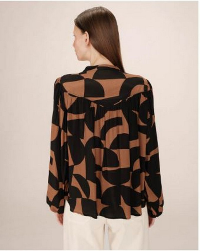 Blouse sorpresa GRACE ET MILA Chocolat