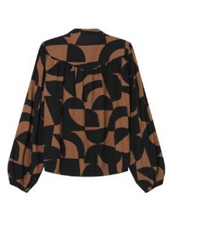 Blouse sorpresa GRACE ET MILA Chocolat