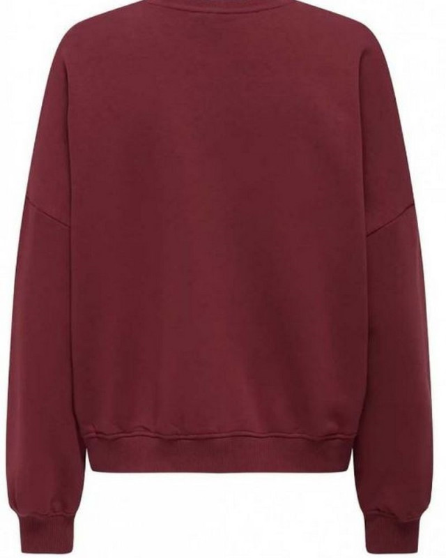 Sweat col rond onllinda 15362074 ONLY Bordeaux