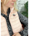 Doudoune sans manche Seda JOTT Rose pastel