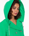 Parka Quiberon TRENCH COAT vert pomme / apple green