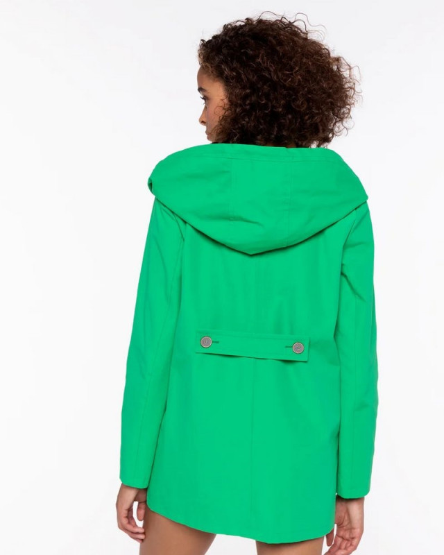 Parka Quiberon TRENCH COAT vert pomme / apple green