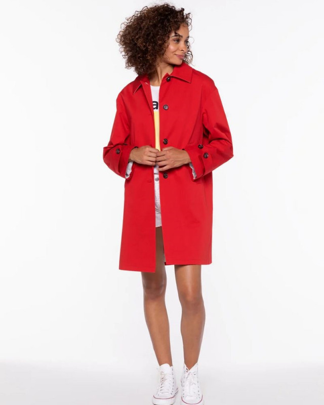 Imper Dax TRENCH COAT rouge / red