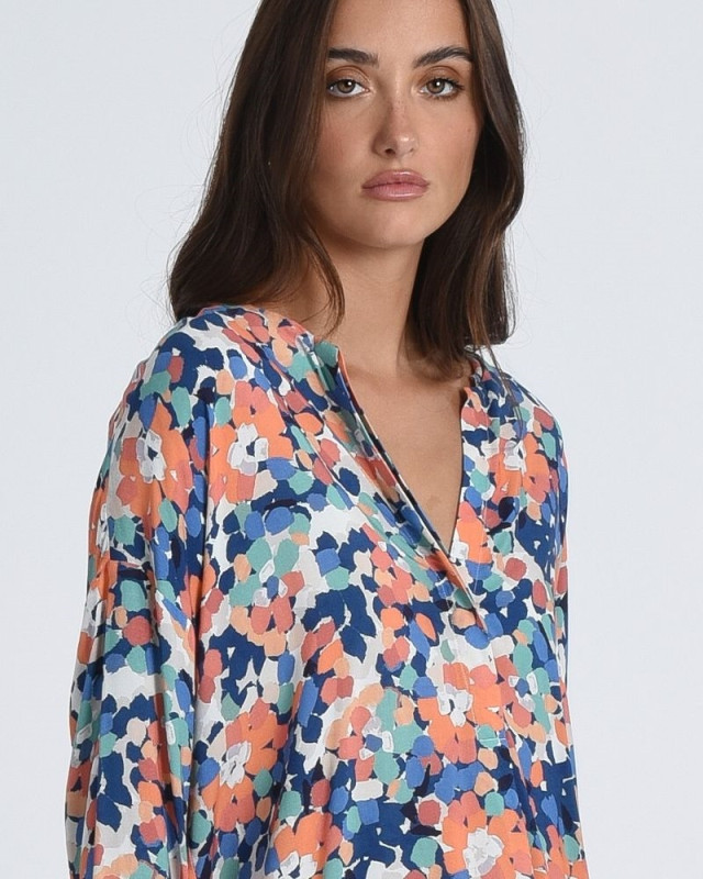 Chemisier MOLLY BRACKEN blue canopee