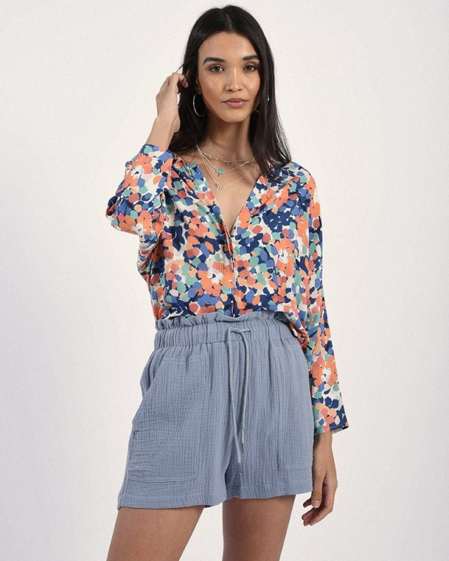 Chemisier MOLLY BRACKEN blue canopee