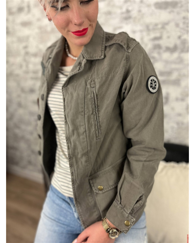 Veste Militari LE TEMPS DES CERISES Kaki