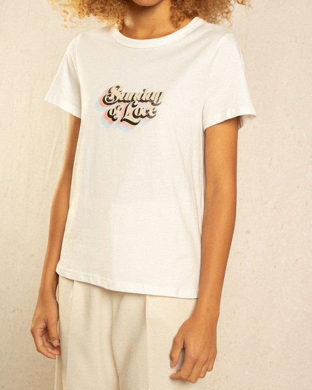 T-shirt Inouk GRACE & MILA Ecru