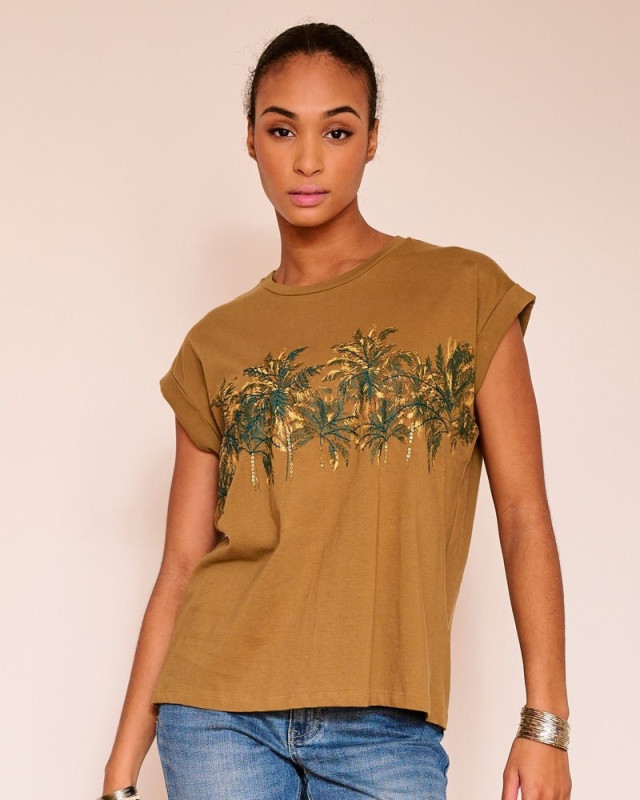 T-shirt Taloo MKT Studio tilleul