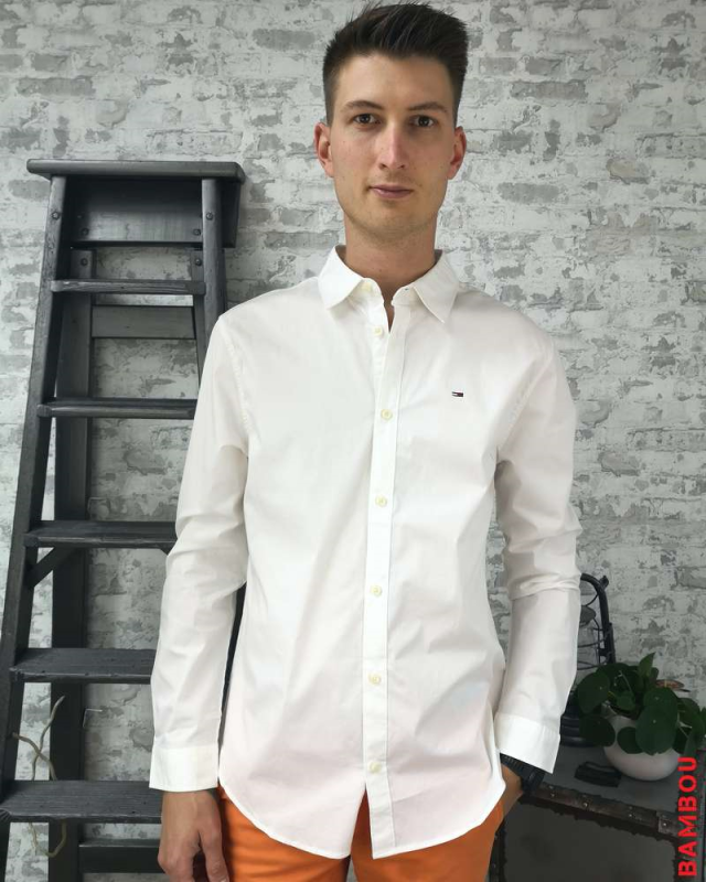 Chemise TOMMY JEANS Blanc