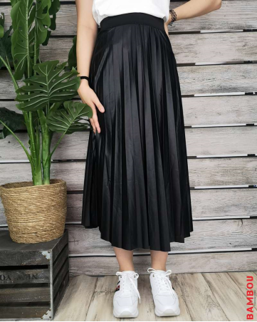 Jupe plissée Vinitban VILA Noir