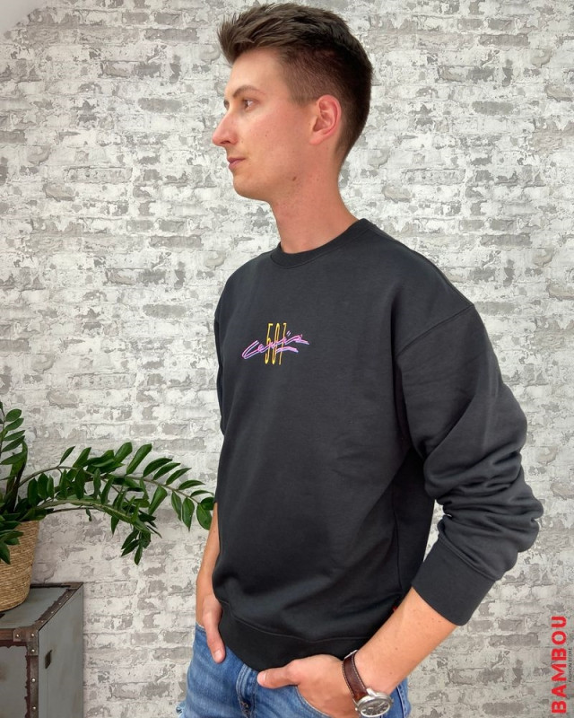 Sweat col ras du cou 501 LEVI'S Noir