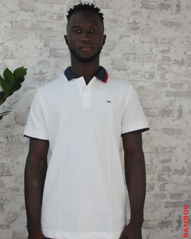 Polo TOMMY JEANS Blanc