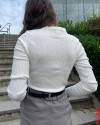 Pull MOLLY BRACKEN Blanc Cassé