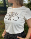 Tee shirt Carole LE TEMPS DES CERISES Blanc