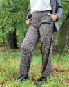 Pantalon fluide Kloe LE TEMPS DES CERISES charcoal