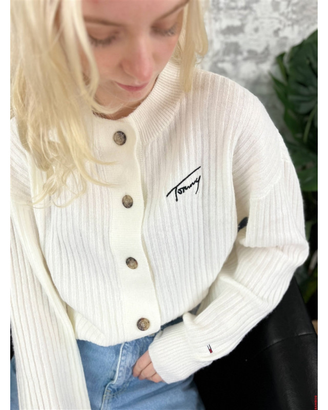 Gilet TOMMY JEANS Blanc