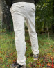 Chino velours Jpstace JACK & JONES Ecru