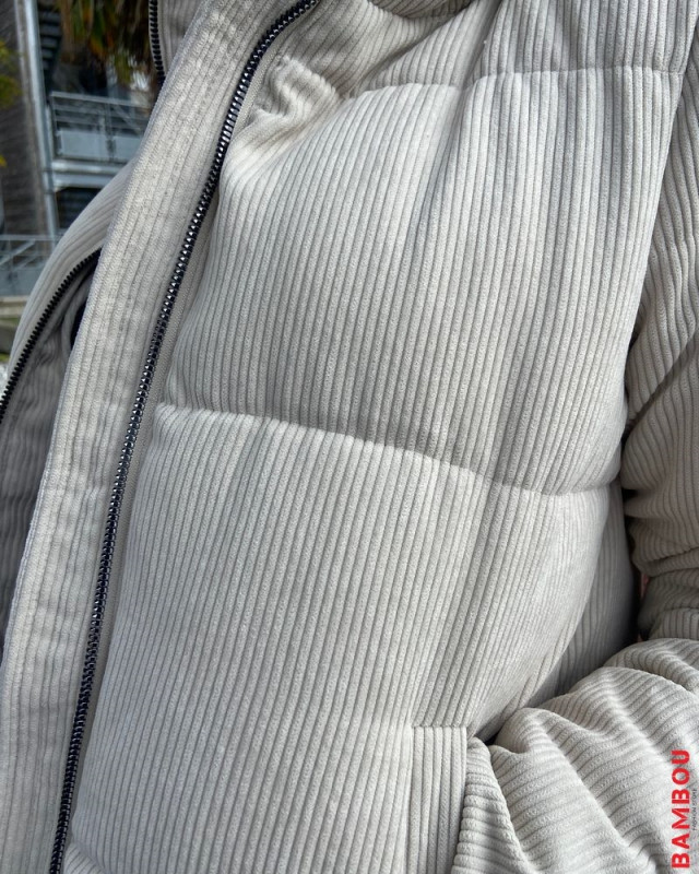 Doudoune en velours Onlnewdolly ONLY moonstruck big corduroy pattern