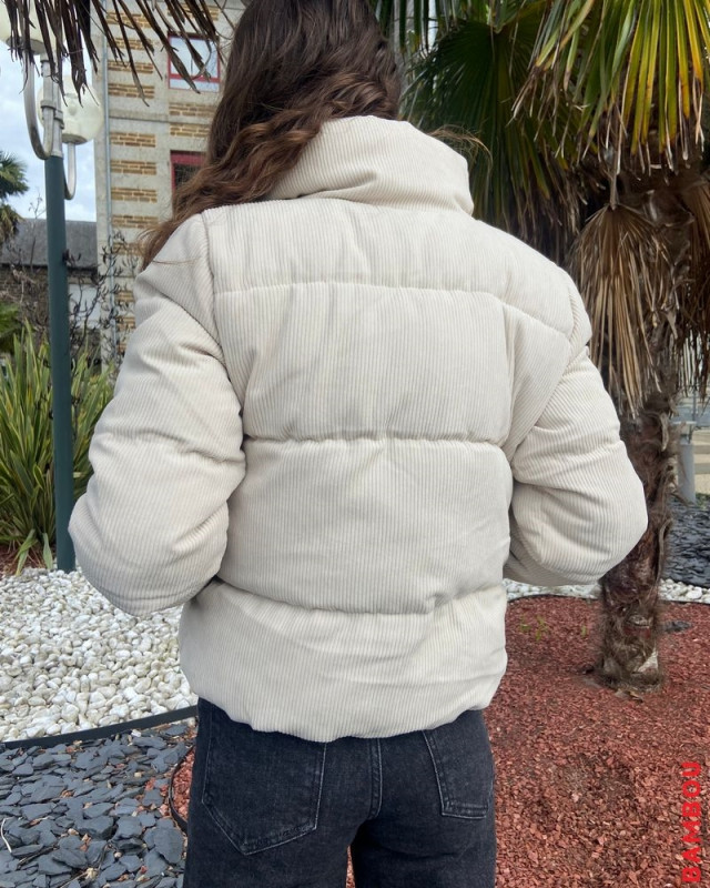 Doudoune en velours Onlnewdolly ONLY moonstruck big corduroy pattern