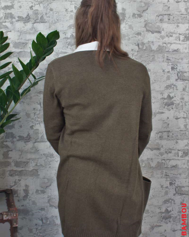 Gilet long VILA crocodile