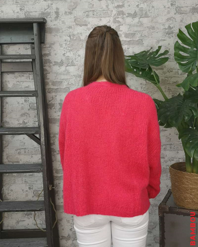 Gilet Marco RUE MAZARINE Fushia