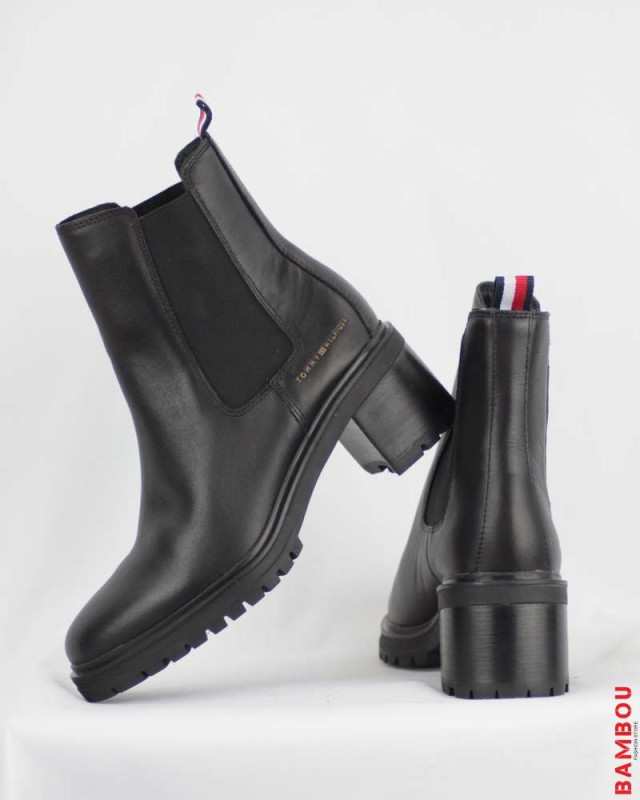 Bottines Chelsea TOMMY HILFIGER Noir