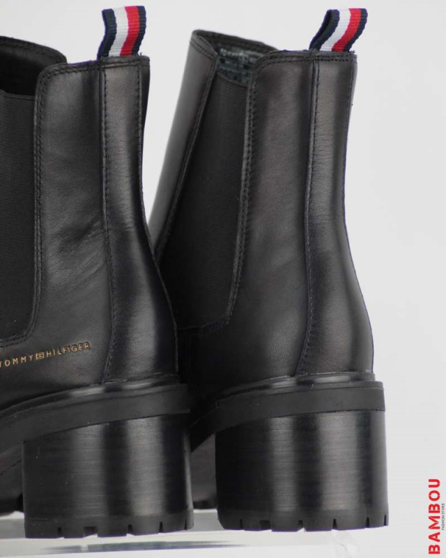 Bottines Chelsea TOMMY HILFIGER Noir