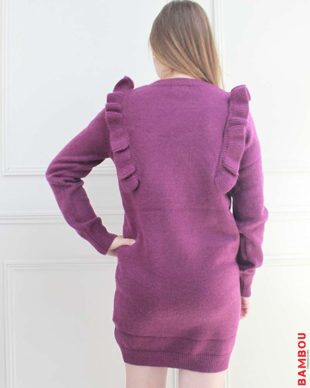 Robe Pull MOLLY BRACKEN plum plum