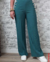 Pantalon large GRACE&MILA grant Vert