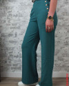 Pantalon large GRACE&MILA grant Vert